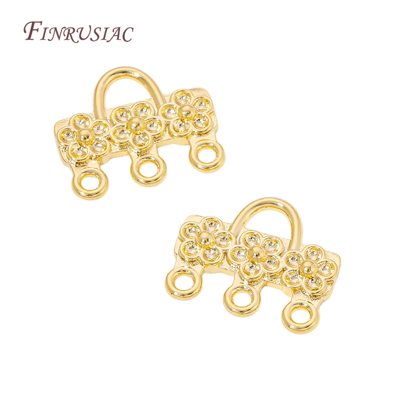 Women Bags Gold - 18K Gold Plated Flower Bag Shape
