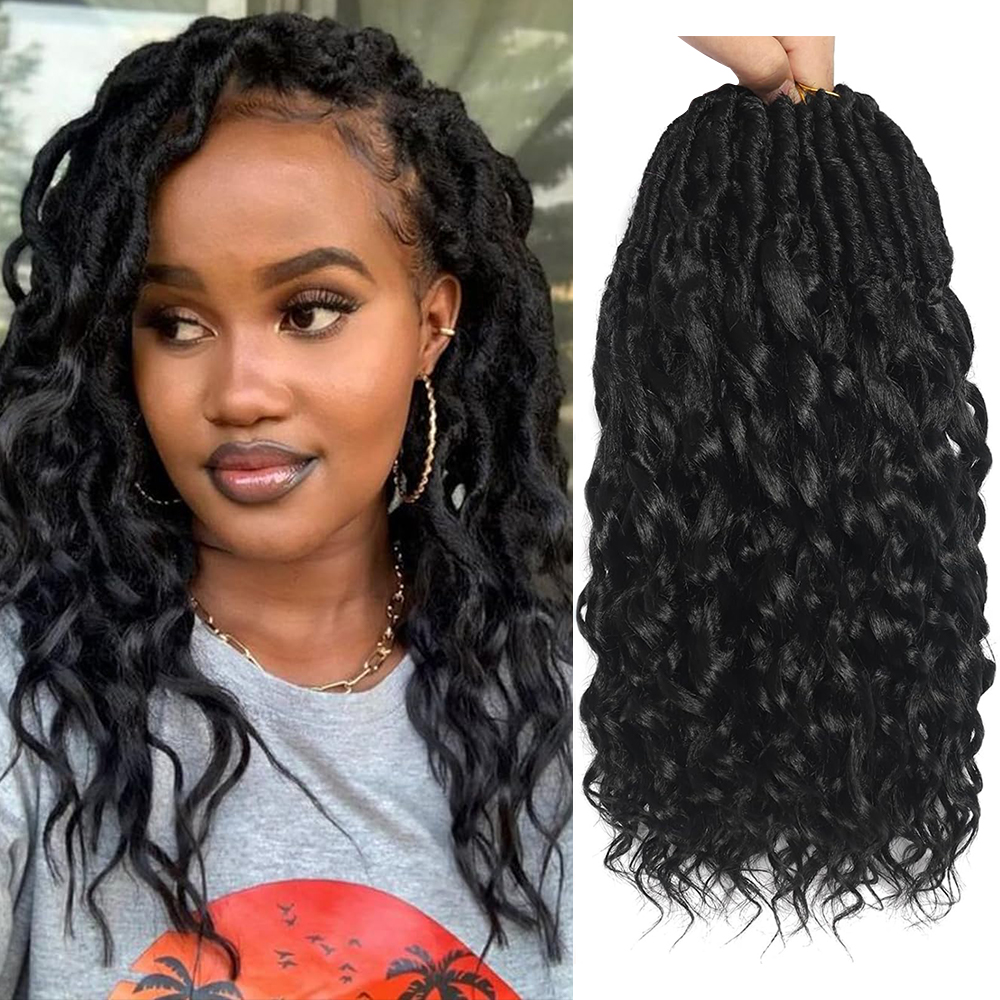 Women Bags Pack - Deep Faux Locs Crochet Hair for