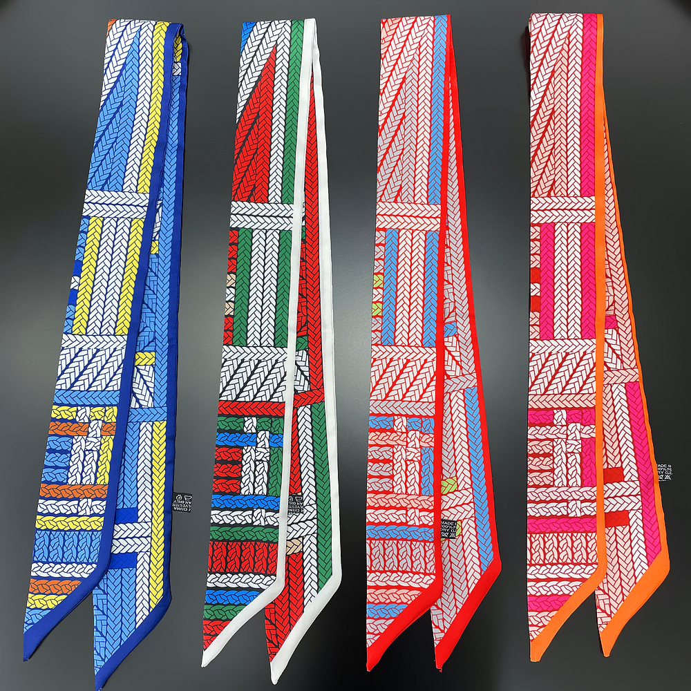 Women Bags Brands - 2024 New Rope Print Women Scarf