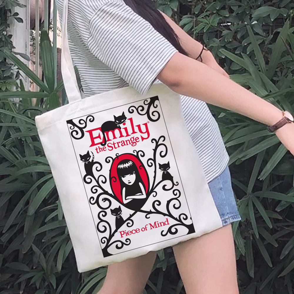 emily the strange shopping bag - Women Bags Jute ulasan dan harga
