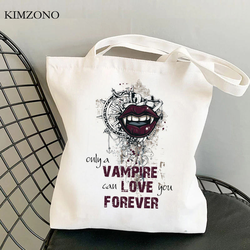 the Vampire Diaries shopping b - Women Bags Jute ulasan dan harga