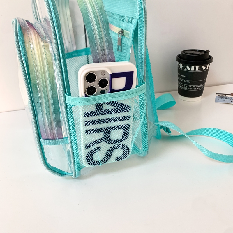 PVC Transparent Zipper Large C - Women Bags Medium Size ulasan dan harga