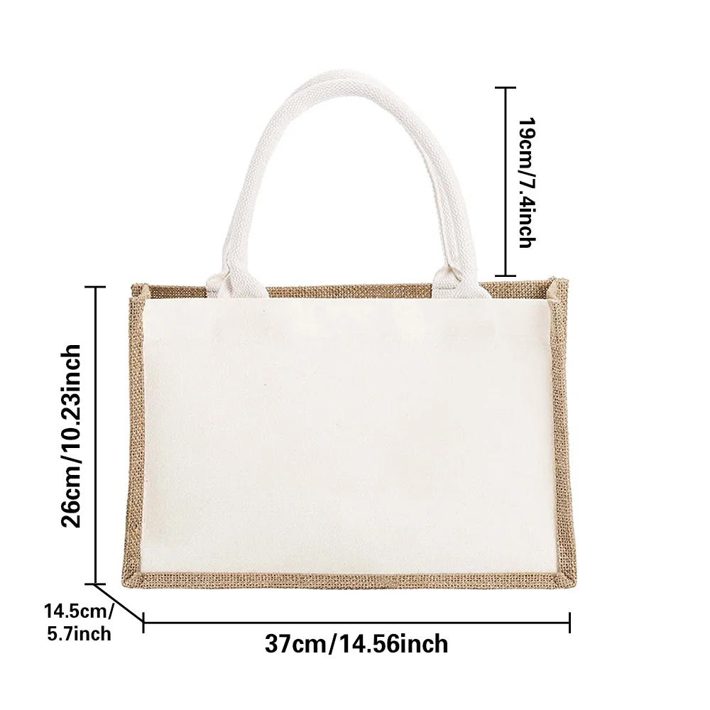 Vintage Jute Bag Reusable Burl - Women Bags Jute ulasan dan harga