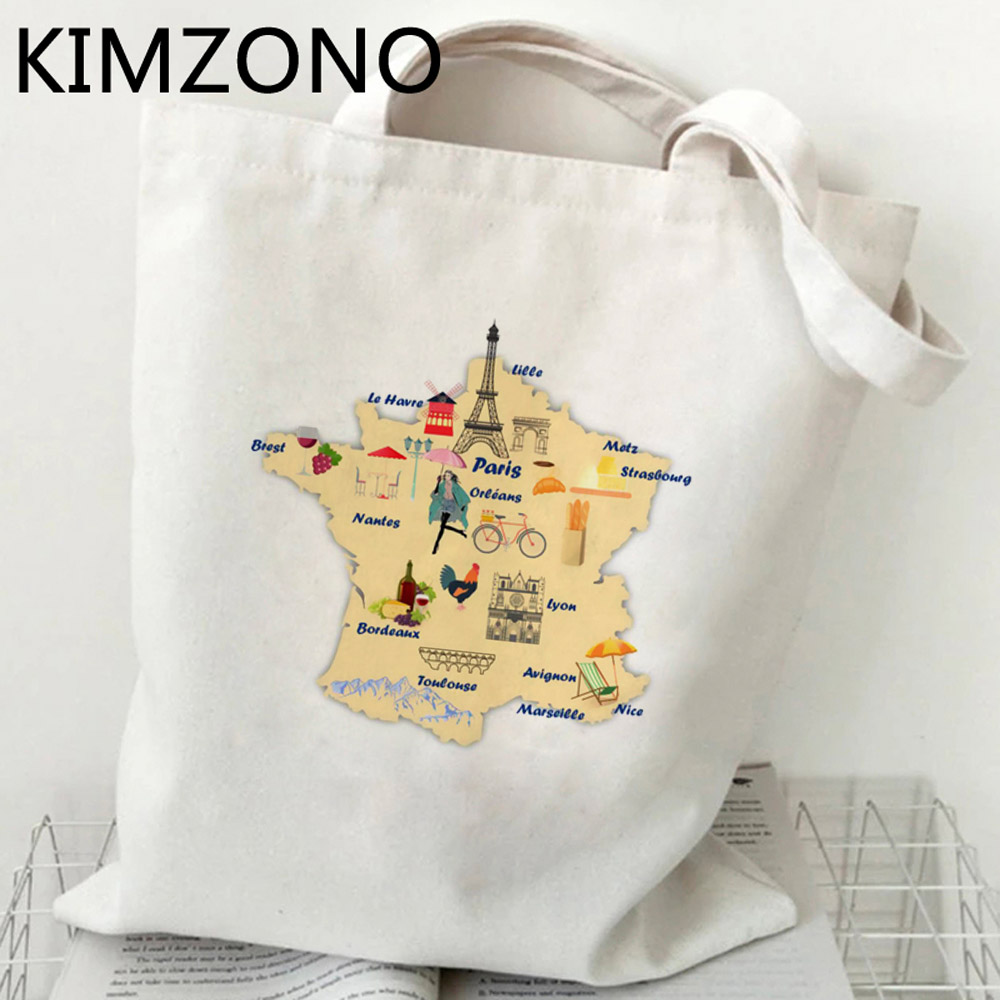 France shopping bag jute bag r - Women Bags Jute ulasan dan harga