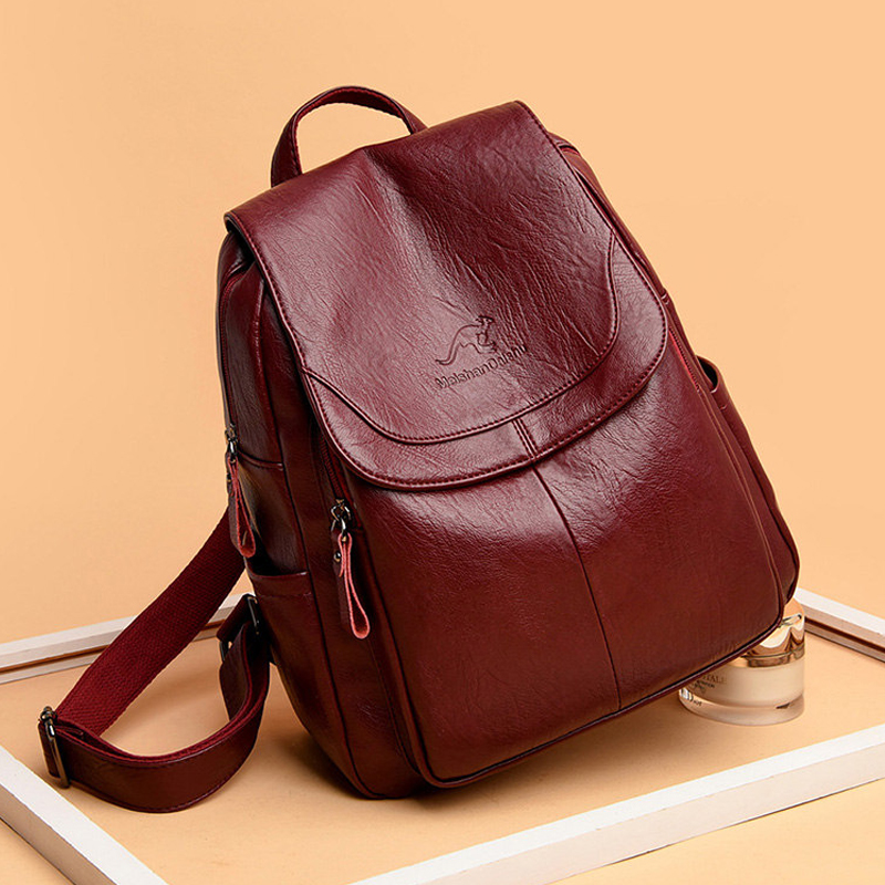 9 Color Women Soft Leather Bac - Women Bags White ulasan dan harga