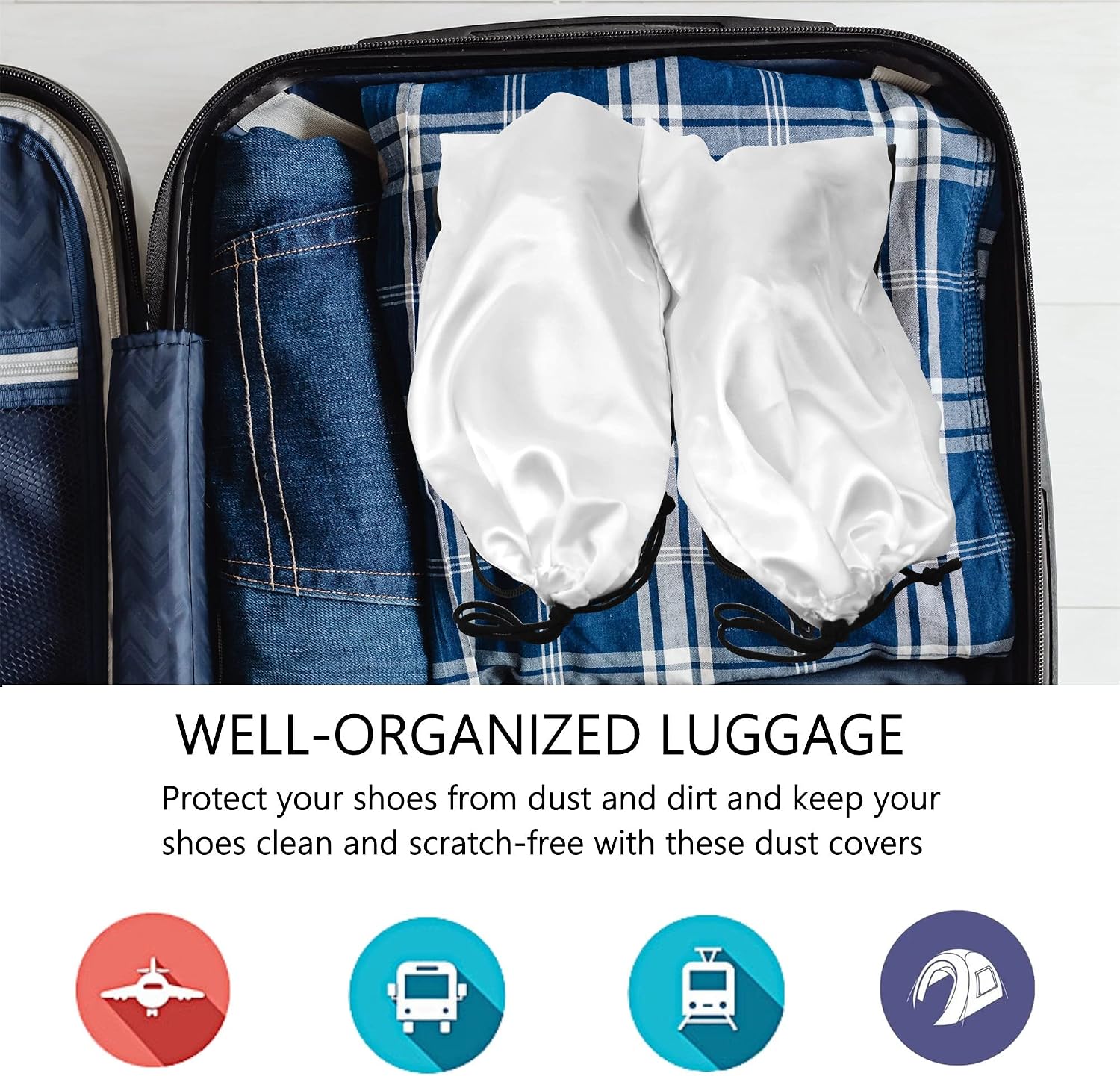 Shoe Bags for Travel 10 Pack D - Women Bags Pack ulasan dan harga