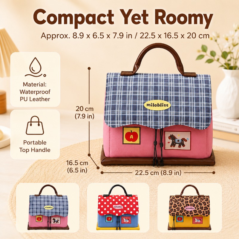 Cute Horse Makeup Bag Waterpro - Women Vanity Bags ulasan dan harga