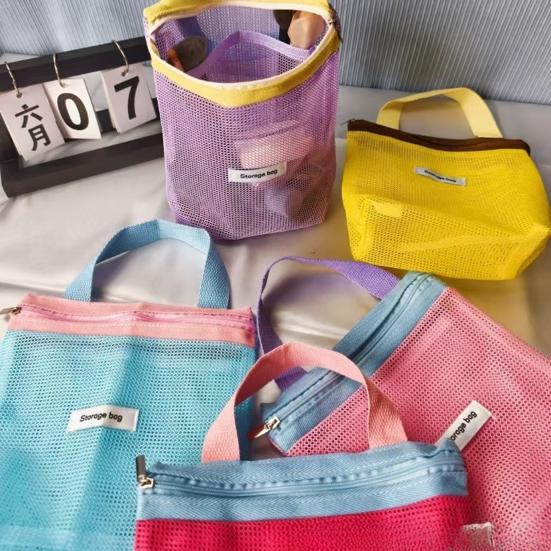 Macaron Color Makeup Organizer - Women Bags Pack ulasan dan harga