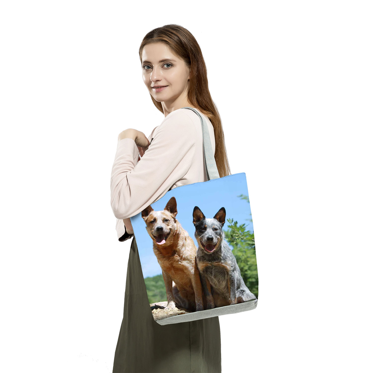 Australian Cattle Dog Printed  - Women Bags Australia ulasan dan harga