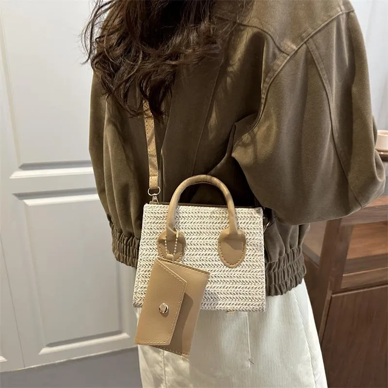 Retro small square shoulder me - Women Bags Designer ulasan dan harga