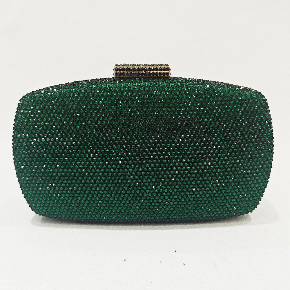 New Gold/Silver Women Crystal  - Women Bags Gold ulasan dan harga