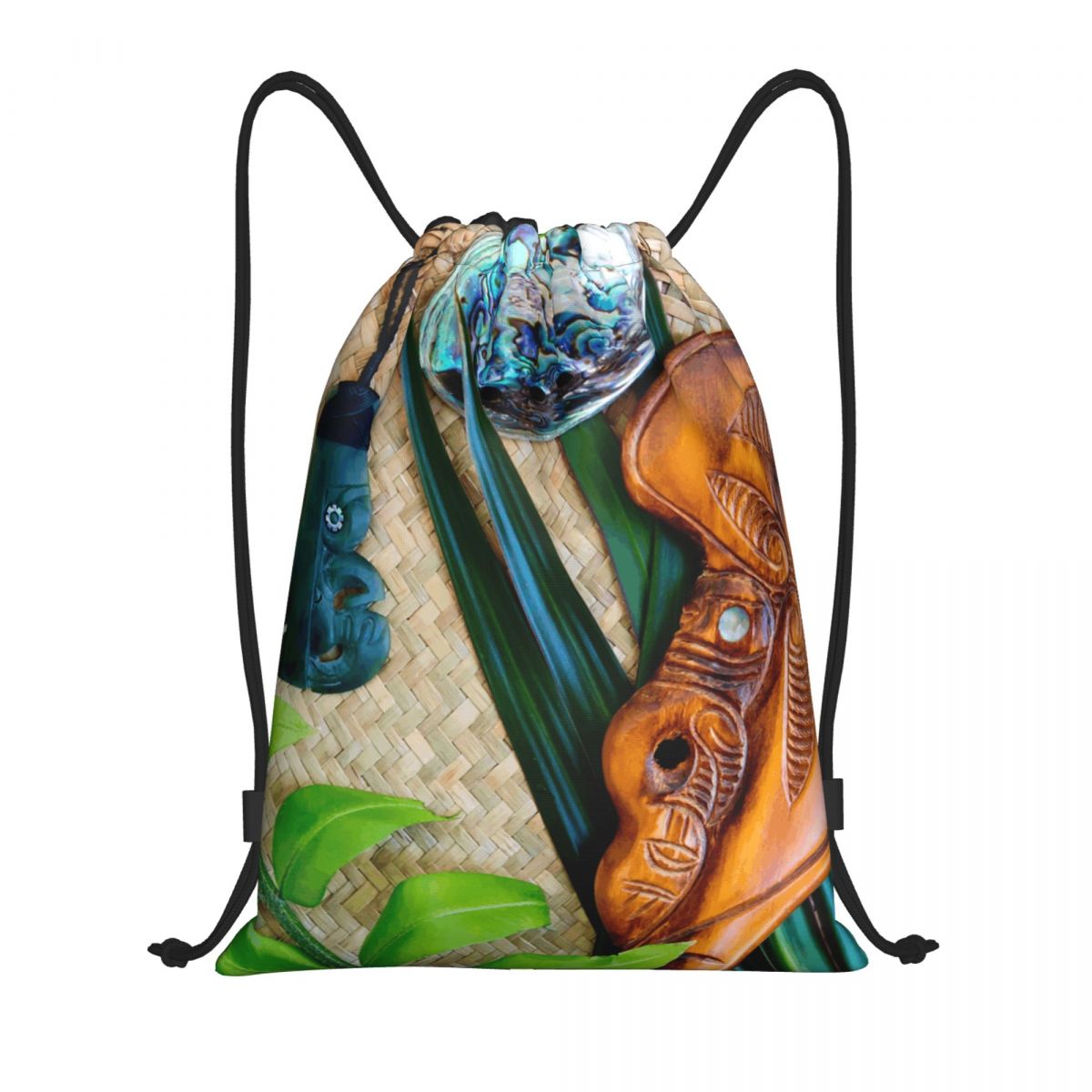 NZ Maoris Theme Drawstring Bag - Women Bags Nz ulasan dan harga