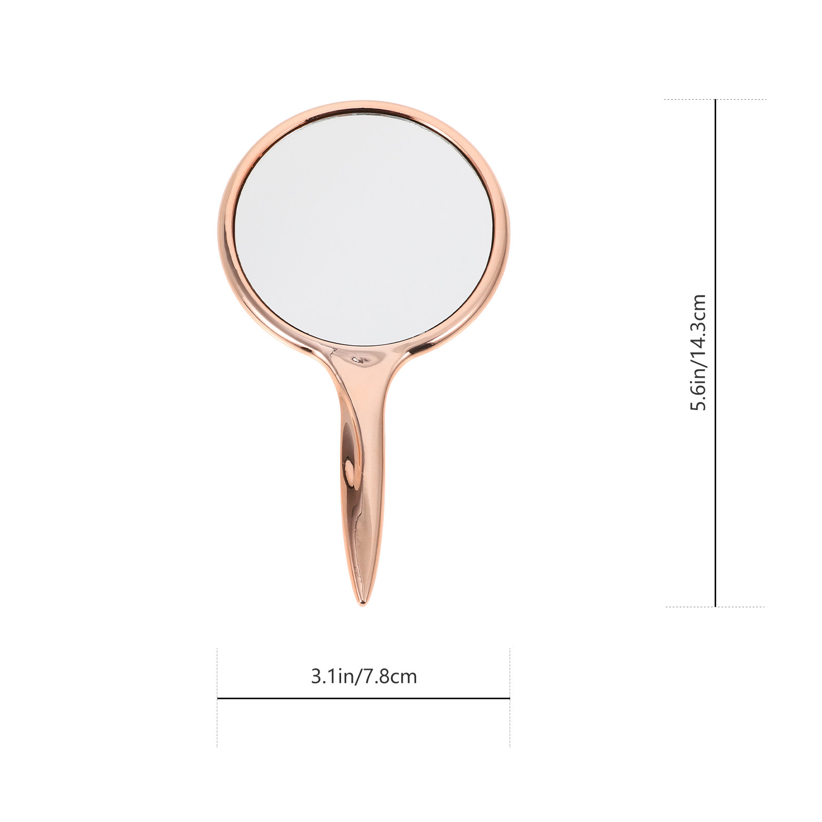 Women Handheld Makeup Mirror L - Women Vanity Bags ulasan dan harga