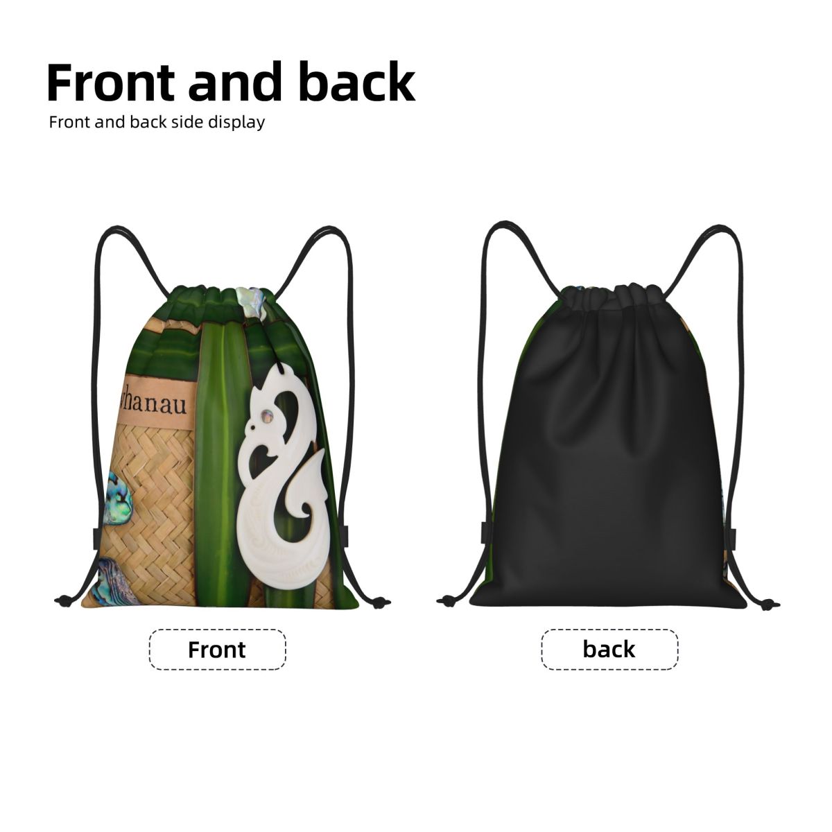 NZ Maoris Drawstring Bags Men  - Women Bags Nz ulasan dan harga