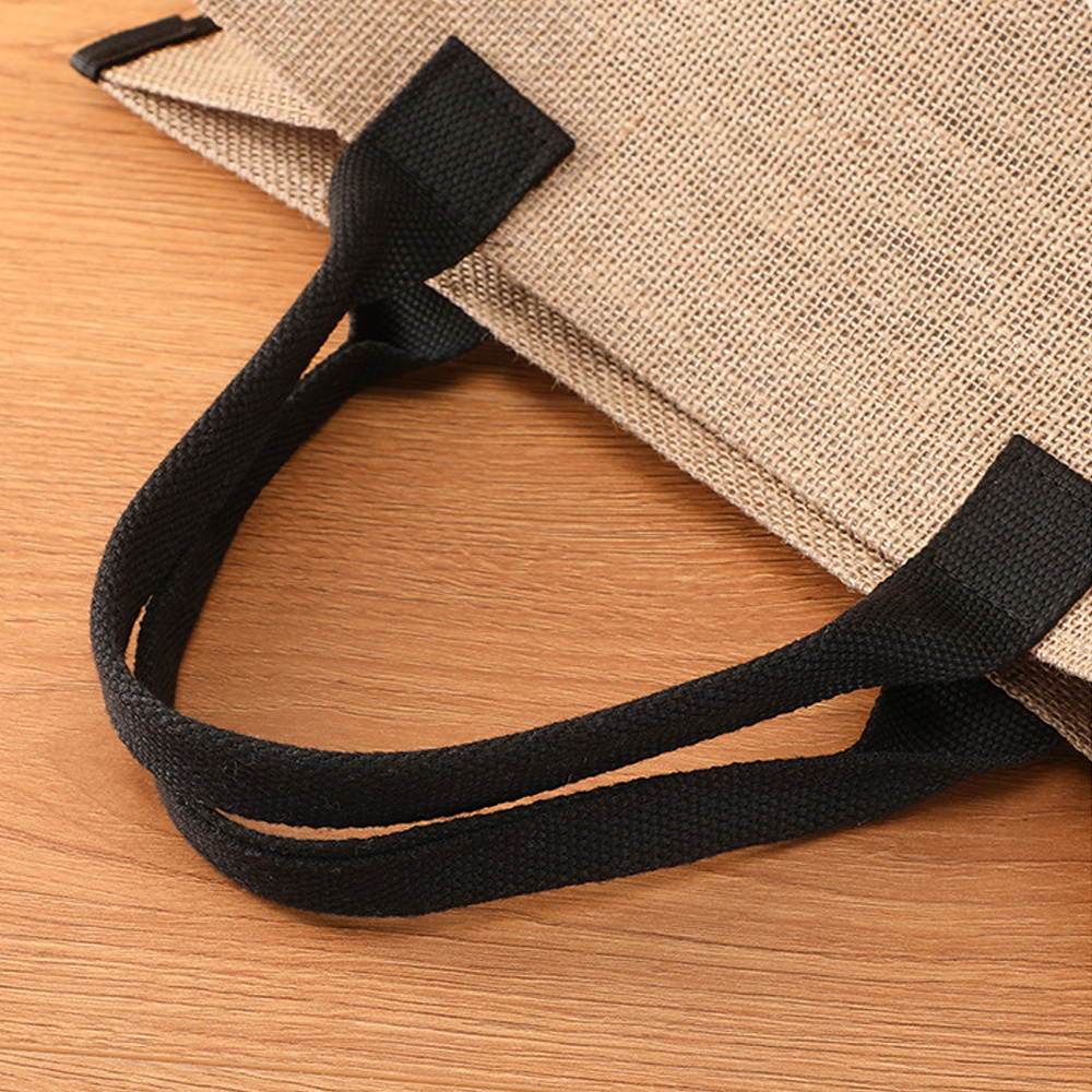 Tote Bag Vintage Jute Shopping - Women Bags Jute ulasan dan harga