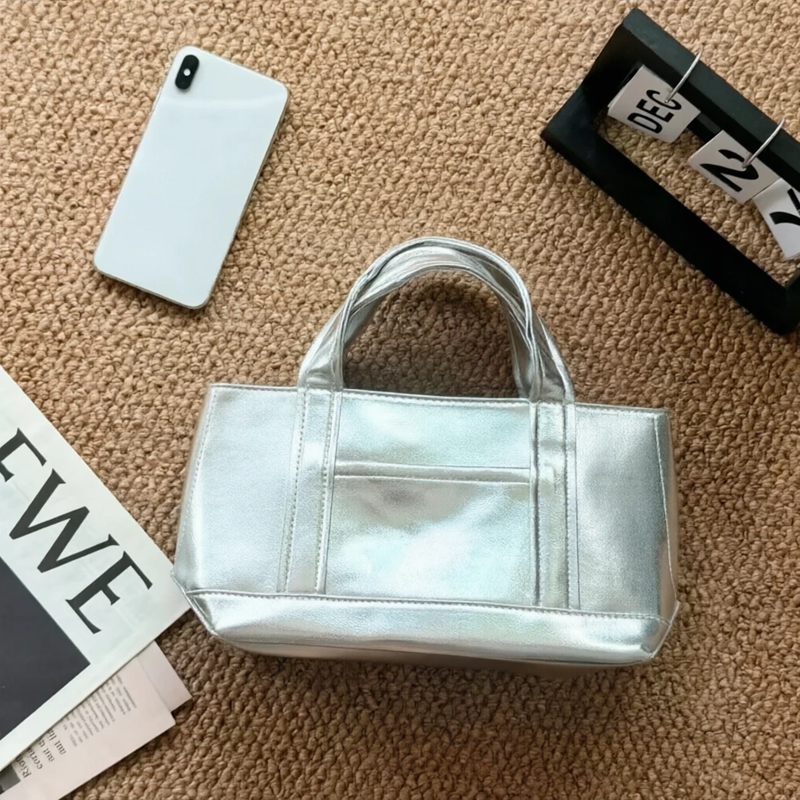 Women Bag Silver Mini Small Sq - Women'S Vogue Bags ulasan dan harga