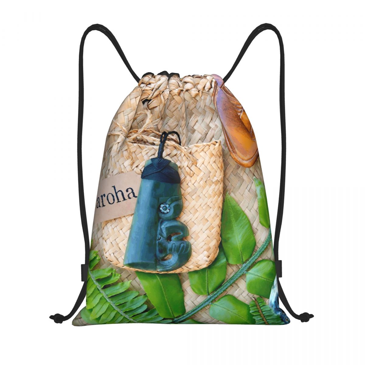 NZ Maoris Theme Drawstring Bag - Women Bags Nz ulasan dan harga