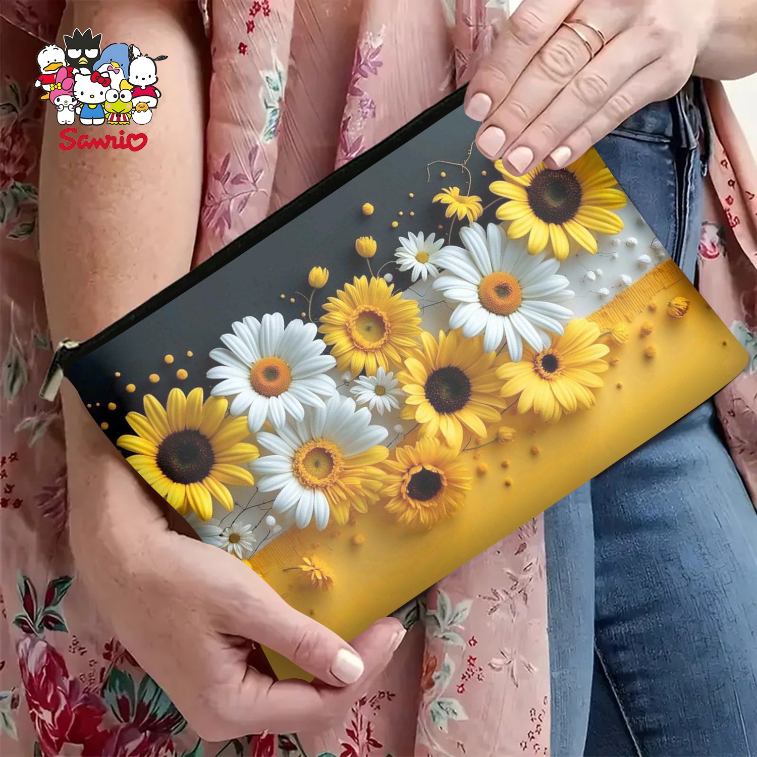 A Classic yellow and white dai - Women Bags White ulasan dan harga
