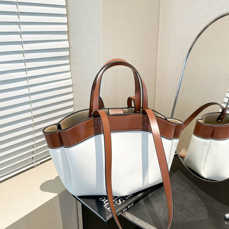 Sewing Thread PU Shoulder Bags - Women Bags Sale ulasan dan harga
