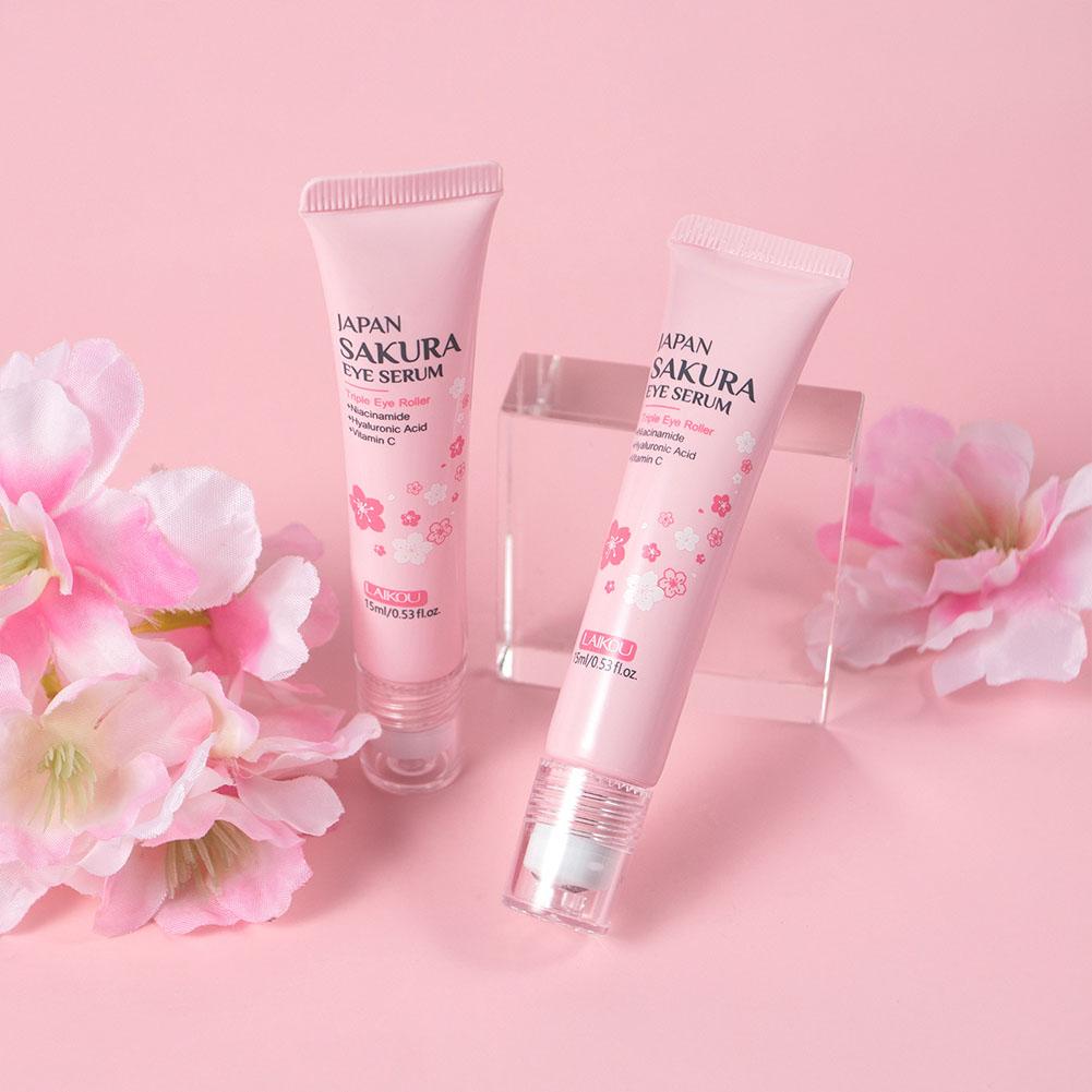 15ml Sakura Roller Eye Serum A - Women Bags Under Eyes ulasan dan harga