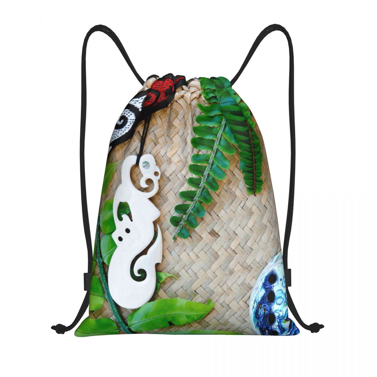NZ Maoris Theme Drawstring Bag - Women Bags Nz ulasan dan harga