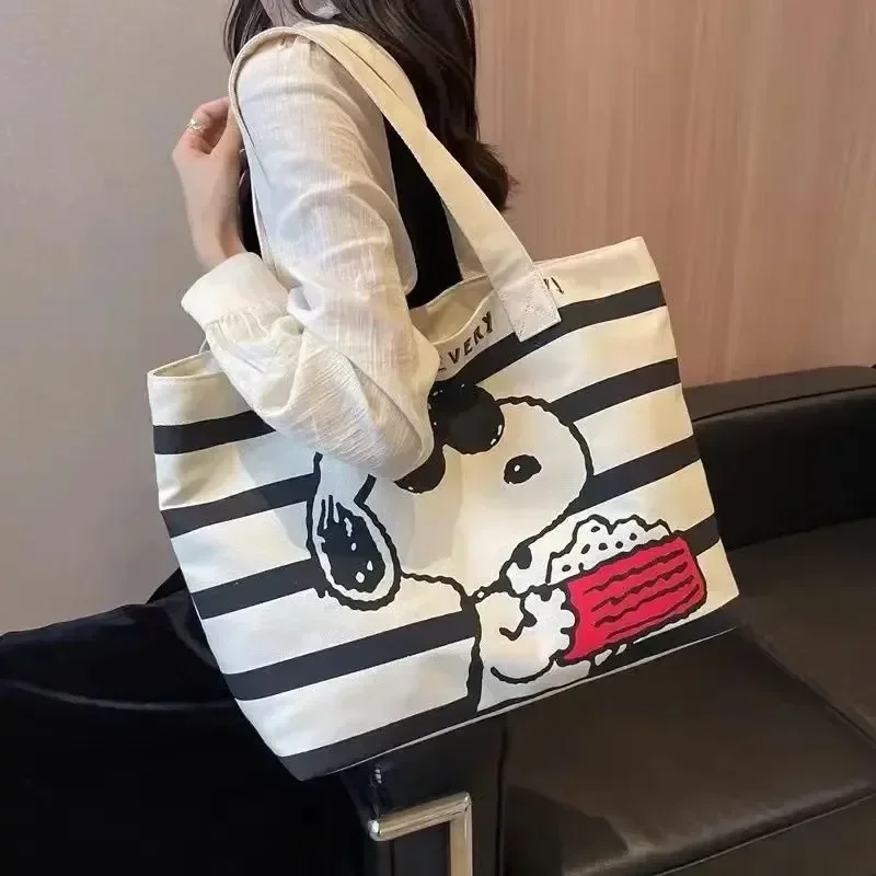Snoopy Cartoon Large Capacity  - Women Bags Medium Size ulasan dan harga