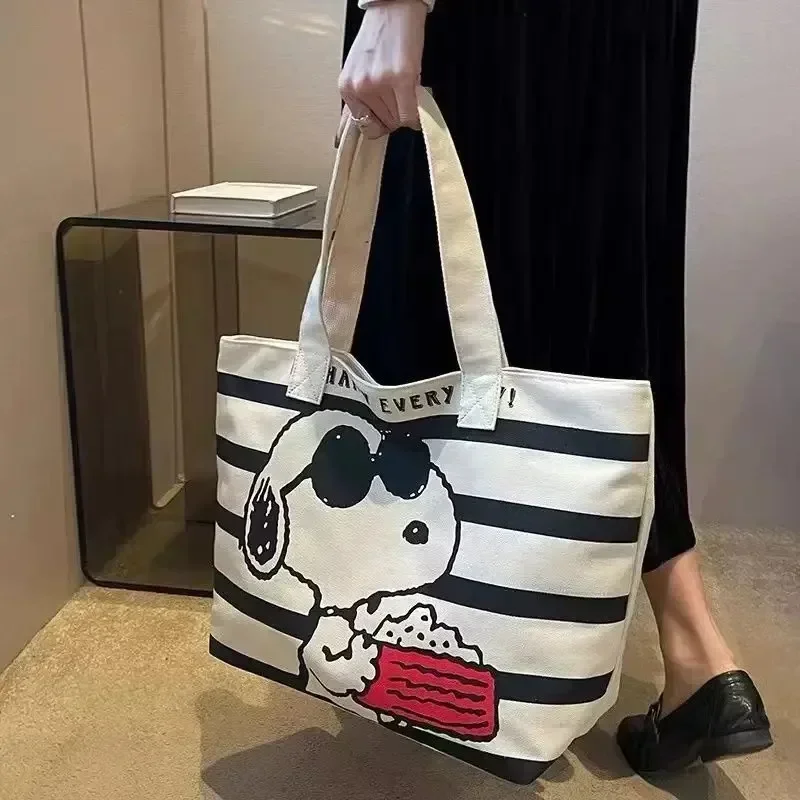 Snoopy Cartoon Large Capacity  - Women Bags Medium Size ulasan dan harga