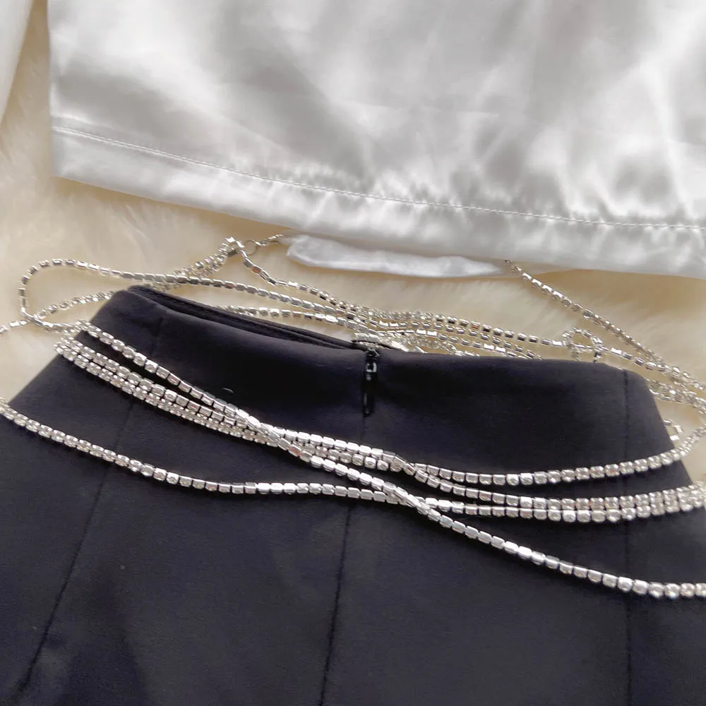 Fashion 2 Pieces SET Outfits E - Women Bags White ulasan dan harga