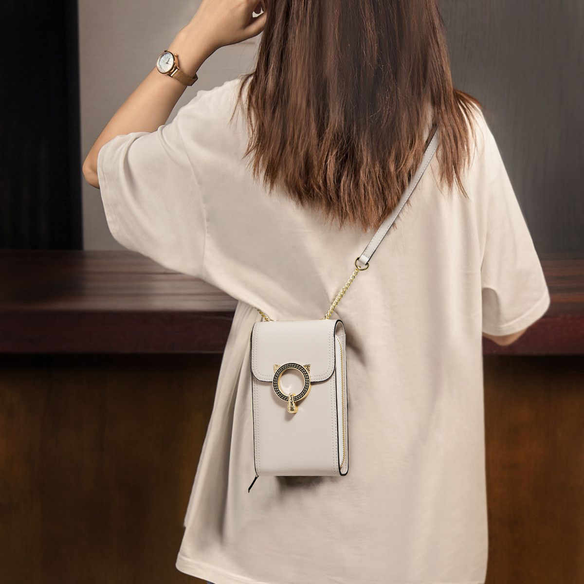 FOXER Fashion Split Leather Ce - Women'S Bags Jacquemus ulasan dan harga